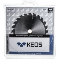 Диск пильный по дереву (160х20/16 мм; Z24) KEOS WB160.24