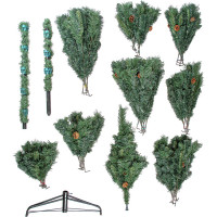 Елка искусственная 210см Royal Christmas Detroit Premium 527210