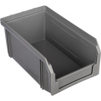Пластиковый ящик Стелла-техник 172х102х75мм, 1 литр, V-1-серый