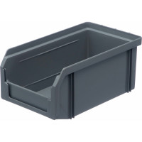 Пластиковый ящик Стелла-техник 172х102х75мм, 1 литр, V-1-серый