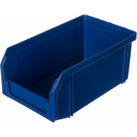 Пластиковый ящик Стелла-техник 172х102х75мм, 1 литр, V-1-синий