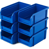 Пластиковый ящик Стелла-техник 172х102х75мм, 1 литр, V-1-синий