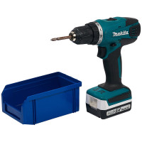 Пластиковый ящик Стелла-техник 172х102х75мм, 1 литр, V-1-синий