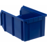 Пластиковый ящик Стелла-техник 234х149х120мм, 3,8 литра, V-2-синий