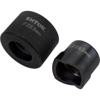 Комплект насадок для перфорирования SHTOK листового металла диам. 28,3 мм для ПГЛ-60+, 12098