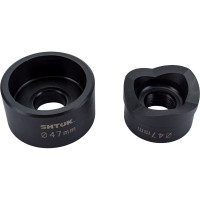 Комплект насадок для перфорирования SHTOK листового металла диам.47 мм для ПГЛ-60+, 12097