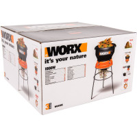 Мульчер для листьев и травы WORX WG430E