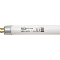 Люминесцентная линейная двухцокольная лампа TDM ELECTRIC ЛЛ-16/28Вт T5 4000 К SQ0355-0023