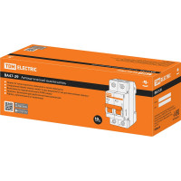 Автоматический выключатель ВА47-29 (2Р; 6 А; 4.5 кА; В) TDM ELECTRIC SQ0206-0022