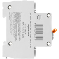 Автоматический выключатель TDM ELECTRIC ВА47-63 1Р 25А SQ0218-0005
