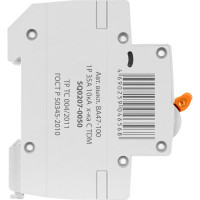 Автоматический выключатель TDM ELECTRIC ВА47-100 1Р 35А 10кА С SQ0207-0050