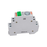 Кнопочный выключатель с индикацией TDM ELECTRIC ВКИ-47 зеленый LED 2НО;1НЗ AC/DC SQ0214-0003