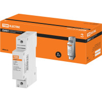Ограничитель импульсных напряжений TDM ELECTRIC ОИН1 1Р 5kA 230B 12.5kA SQ0201-0014