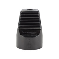 Розетка штепсельная, кабельная без заземления 10А, чёрная TDM ELECTRIC SQ1806-0030