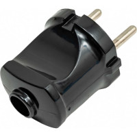 Вилка черная TDM ELECTRIC SQ1806-0002