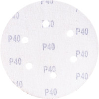 Круг шлифовальный на липкой основе (5шт; 150 мм; Р40) ПРАКТИКА 031-556