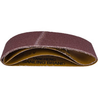 Лента шлифовальная (3 шт; 75х457 мм; P40) ПРАКТИКА 031-211