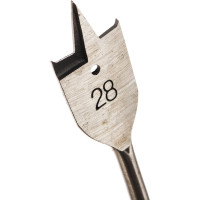 Сверло перовое по дереву (28х152 мм) ПРАКТИКА 032-812