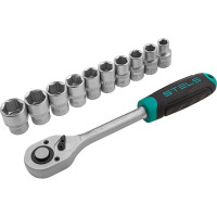 Набор торцевых головок STELS 1/2 11 предметов 14127