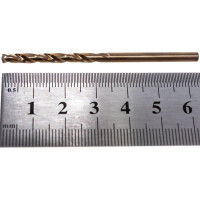 Сверло по металлу кобальтовое (3.3х65 мм) ПРАКТИКА 033-437