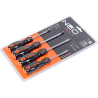 Набор отверток NEO Tools SL/PH 4 шт двухкомп рукоятка 04-204