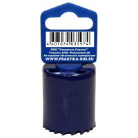 Коронка биметаллическая (38 мм) ПРАКТИКА 035-974