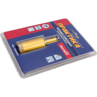 Коронка алмазная по керамограниту (25 мм) ПРАКТИКА 035-073