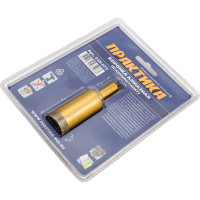 Коронка алмазная по керамограниту (25 мм) ПРАКТИКА 035-073