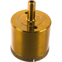 Коронка алмазная по керамограниту (55 мм) ПРАКТИКА 776-171