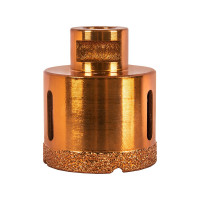 Коронка алмазная универсальная (55 мм; М14) для УШМ ПРАКТИКА 641-060