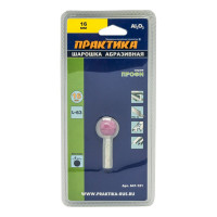 Шарошка абразивная (16 мм; хвостовик 6 мм) ПРАКТИКА 641-121