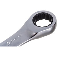 Набор комбинированных трещоточных укороченных ключей 10-19мм, 7шт МАСТАК 0215-07H