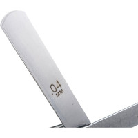 Набор щупов для проверки зазоров 0.04 -1.00мм, 25шт МАСТАК 127-00025