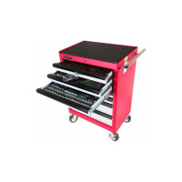 Инструментальная тележка (7 секций, с набором инструментов JTC-39311, -39312, -39313) JTC 3931S