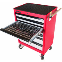 Инструментальная тележка (7 секций, с набором инструментов JTC-39311, -39312, -39313) JTC 3931S