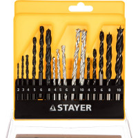 Набор сверл комбинированных STANDARD (16 предметов) Stayer 29720-H16