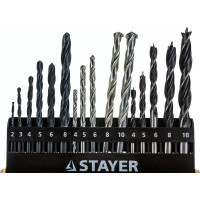 Набор сверл комбинированных STANDARD (16 предметов) Stayer 29720-H16