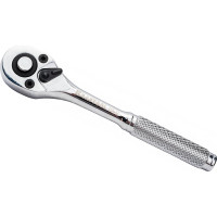 Цельнометаллическая трещотка для торцовых головок 72 зубца, 1/4" Kraftool EXPERT 27793-1/4_z*02