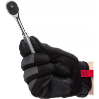 Цельнометаллическая трещотка для торцовых головок 72 зубца, 1/4" Kraftool EXPERT 27793-1/4_z*02