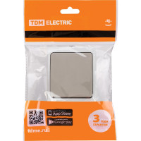 Выключатель TDM ELECTRIC 1-кл. открытой установки IP54 10А "Вуокса" SQ1803-0001