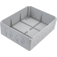 Распаечная коробка с крышкой ОП 240х195х90мм, IP44, кабельные вводы d28-3 шт, d37-2 шт TDM ELECTRIC SQ1401-1271