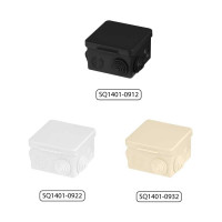 Коробка распределительная TDM ELECTRIC 80х80х50мм, крышка, IP54, 7 входов SQ1401-0512