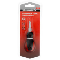 Комбинированная отвертка SL 6 Ph2 х 38 мм MATRIX MASTER 11581