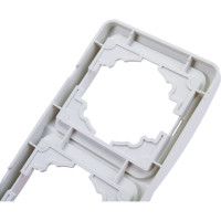 Двойная вертикальная рамка, белая TDM ELECTRIC Валдай SQ1804-0018