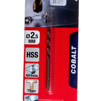 Сверло по металлу COBALT (2.5 мм; HSS) KWB 248-625
