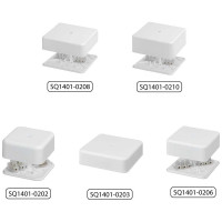 Коробка распределительная TDM ELECTRIC 75х75х20 ОП с клеммной колодкой белая IP40 упаковка 10 штук SQ1401-0204