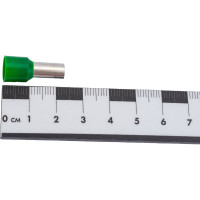 Наконечник-гильза TDM ELECTRIC Е16-12 16мм2 с изолированным фланцем 100шт SQ0512-0007