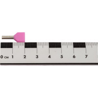 Штыревой втулочный изолированный наконечник TDM ELECTRIC двойной НШвИ 2 2,5х10 100 шт SQ0521-0008