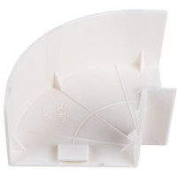 Поворот на 90 град. КМП 40x25 уп.4шт IEK ЭЛЕКОР CKMP10D-P-040-025-K01 303088