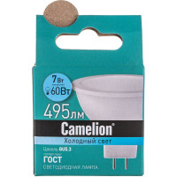 Светодиодная лампа 7Вт 220В Camelion LED7-JCDR/845/GU5.3 11657